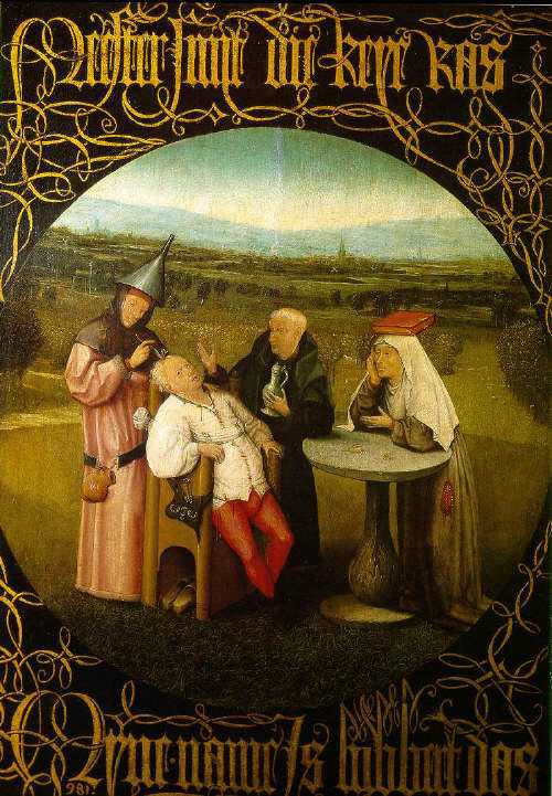 The Extraction of the Stone of Madness by Hieronymous Bosch