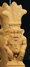 Terracotta Sculpture of Bes ca. 300-30 B.C.