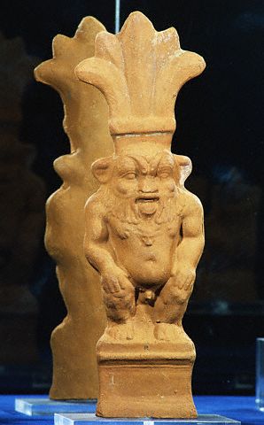Terracotta Sculpture of Bes