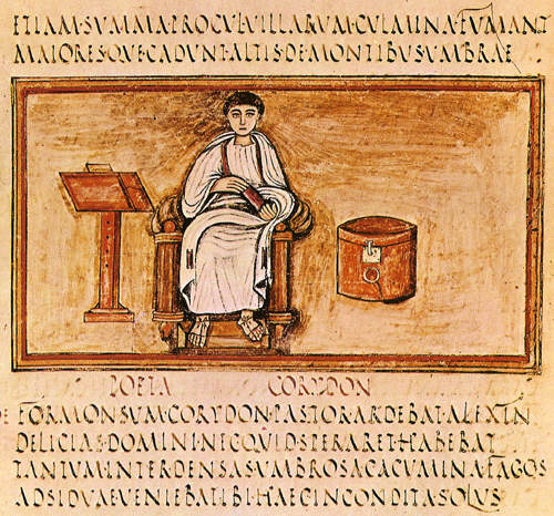 Virgil from 6th century Roman Codex in the Vatican