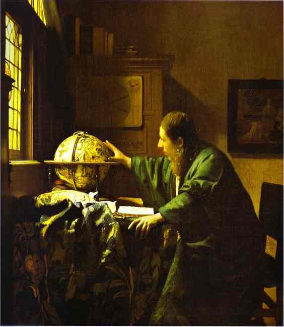 Jan Vermeer. The Astronomer. c.1668