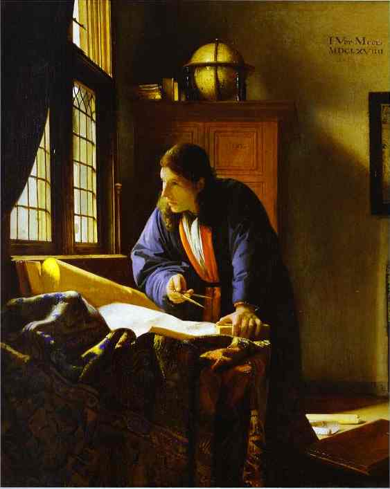 Jan Vermeer. The Geographer. c.1668-1669