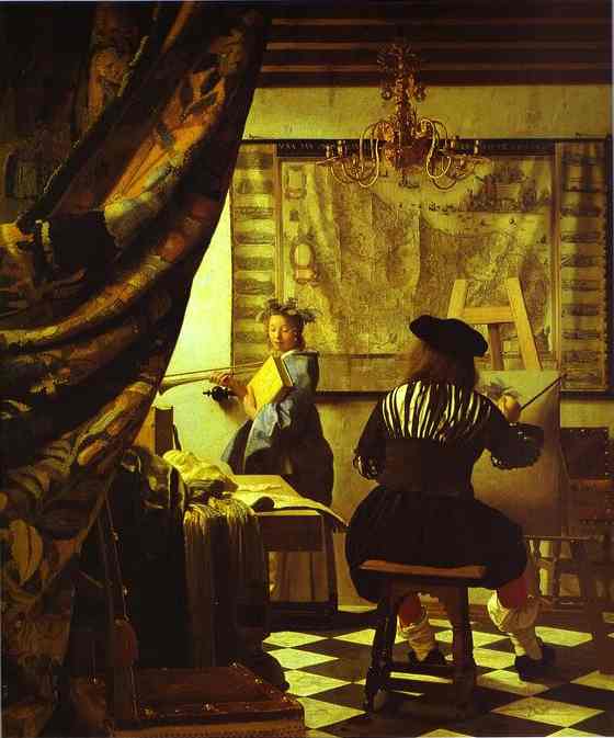 Jan Vermeer. The Art of Painting. c.1666-1673
