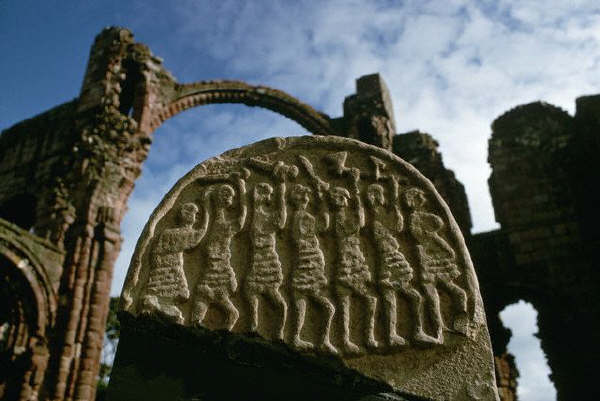 Stone Depicting Vikings