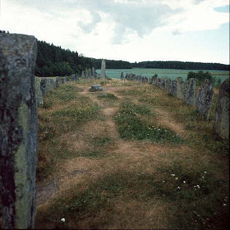 Viking Burial Site. Blomsholm, Bohuslan, Sweden