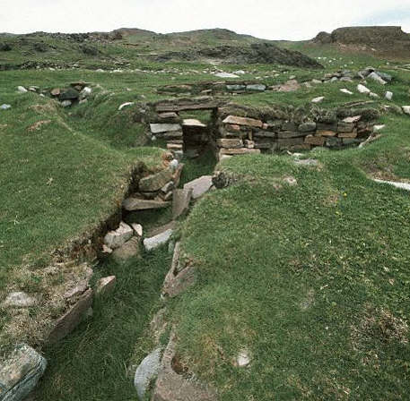 Viking Settlement. Brattahlid, Greenland