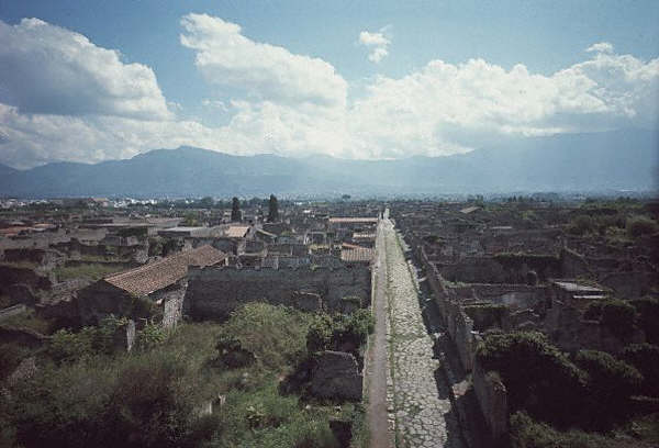 Ruins of Roman Pompeii