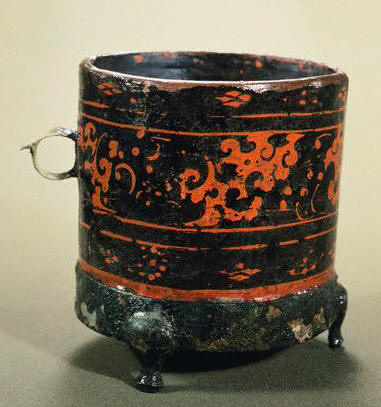 qin dynasty wine vessel