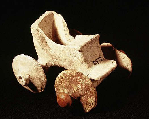 Babylonian Clay Model of a Chariot