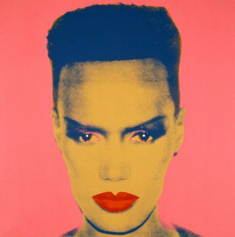 Grace Jones by Andy Warhol 1986