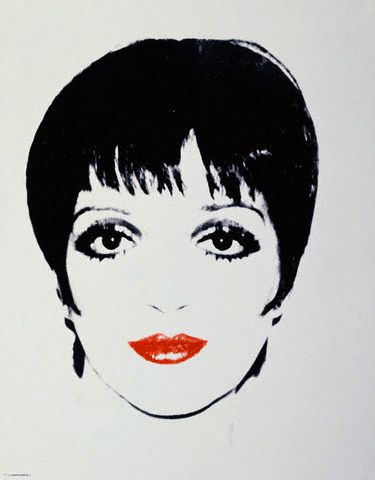 Liza Minnelli by Andy Warhol 1978