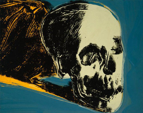 Skull by Andy Warhol 1976