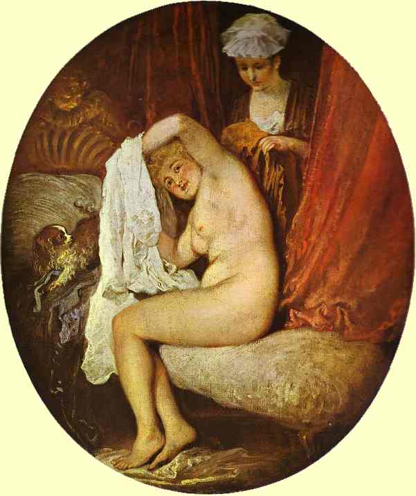 The Toilet  by Antoine Watteau